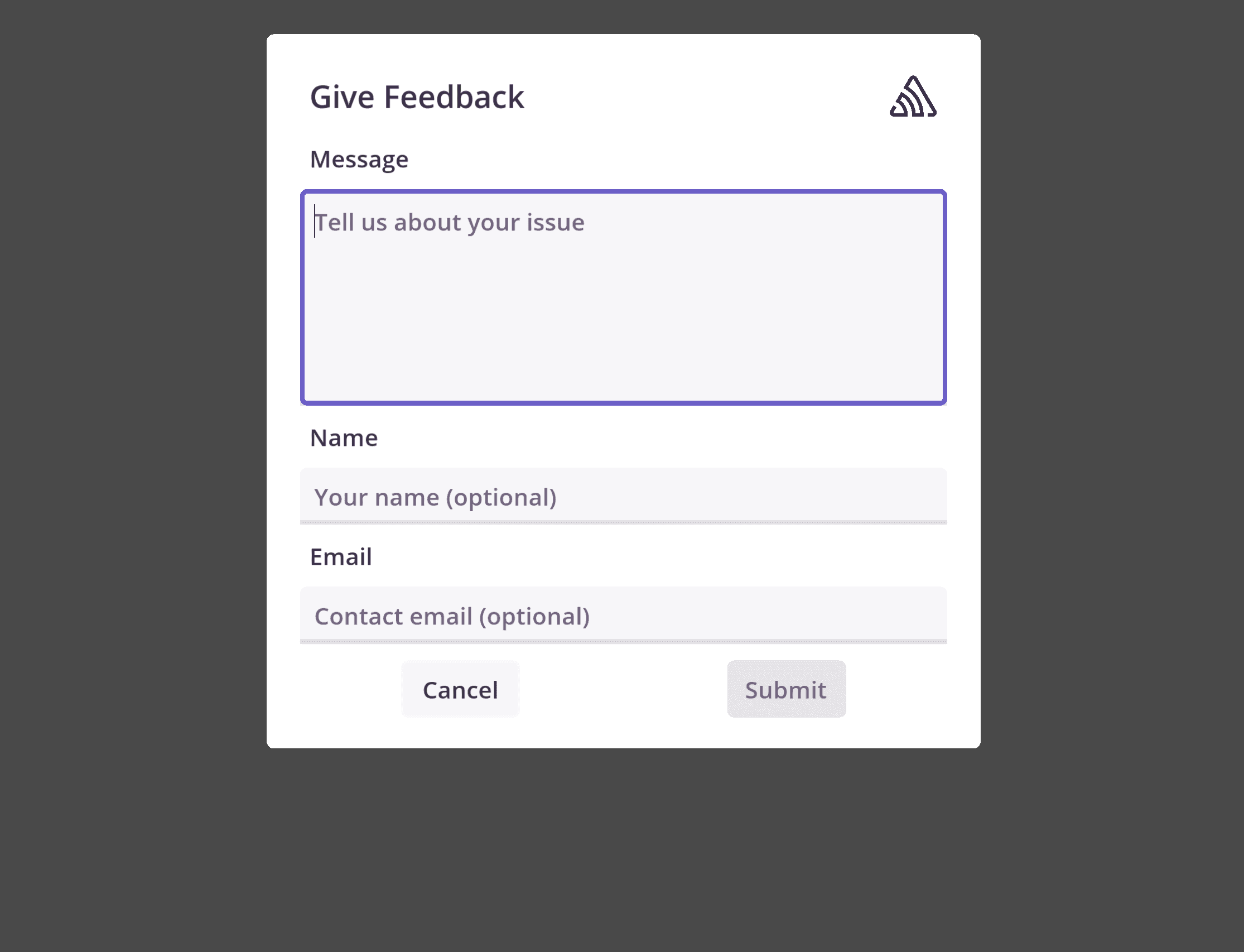Feedback Form